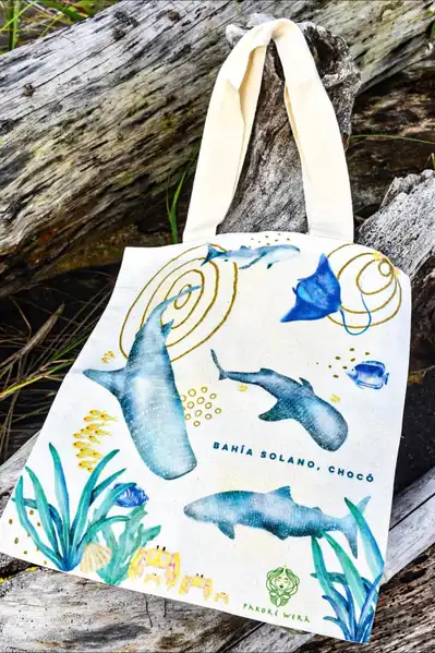 TULA DE TELA - PAKORE WERA ¡Cuida y Conoce la Biodiversidad!